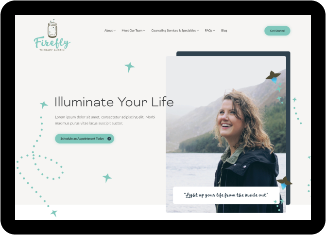 Firefly Therapy Austin Website Design